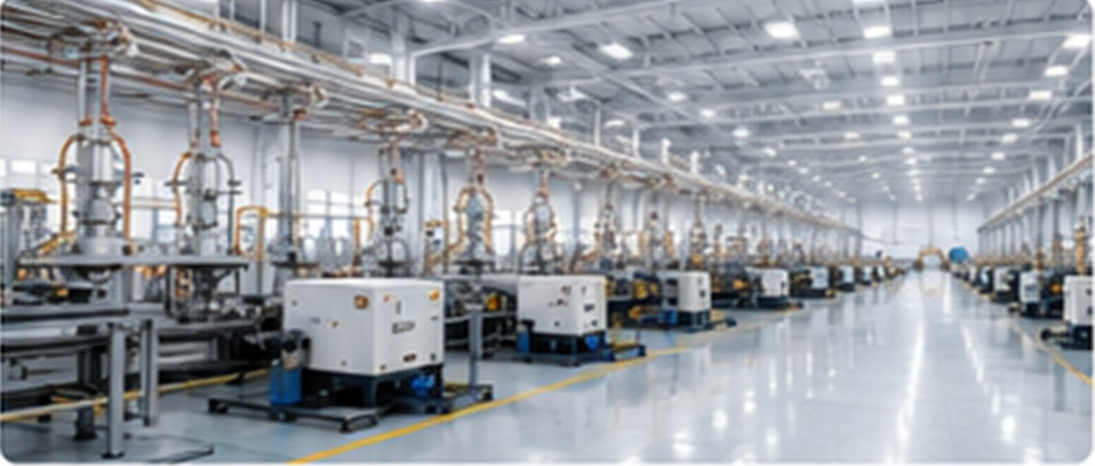 Plant-wide plastic processing automation line