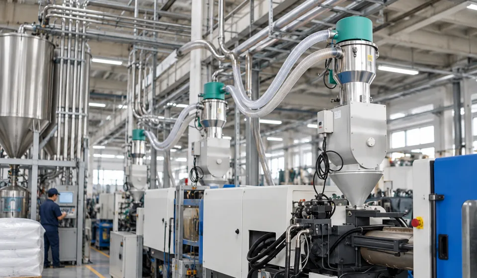 Material Conveying integrated plastic processing solution
