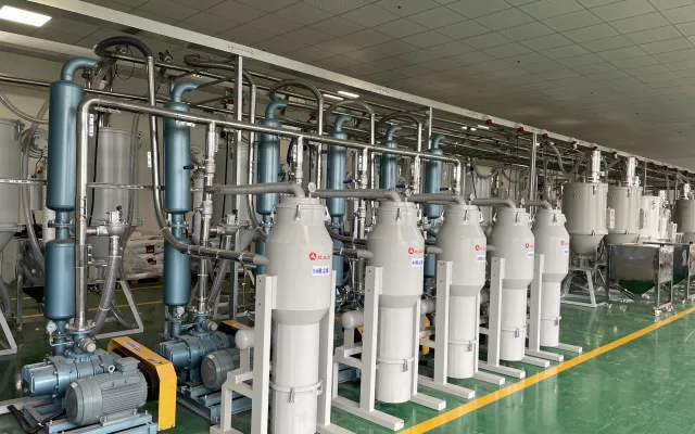 Centralized material preparation and conveying equipment