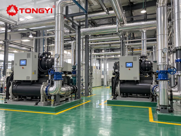 Duty and standby chilled-water system