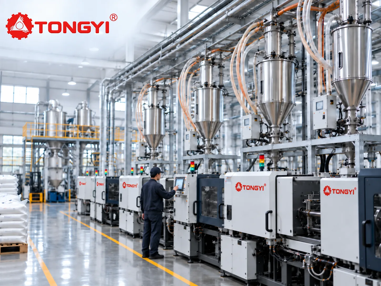 Central Feeding Systems for Reliable Material Handling
