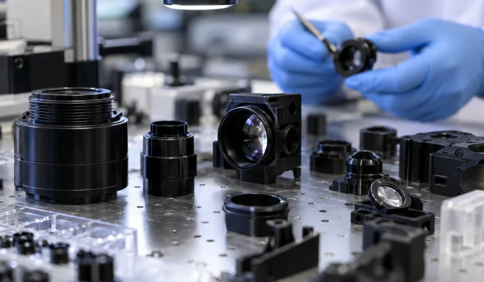 Optical & Precision plastic processing production line