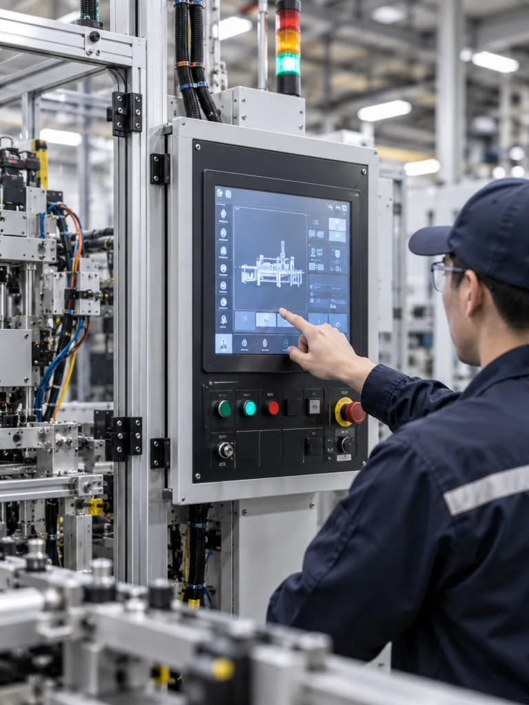 System Upgrades service at an industrial production site