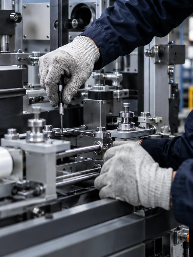 Preventive Maintenance service at an industrial production site
